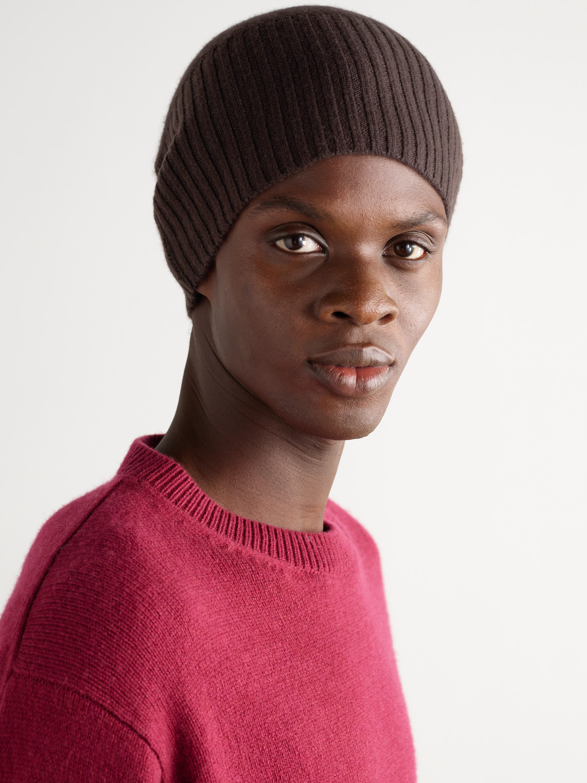 Ribbed Cashmere Beanie — 2