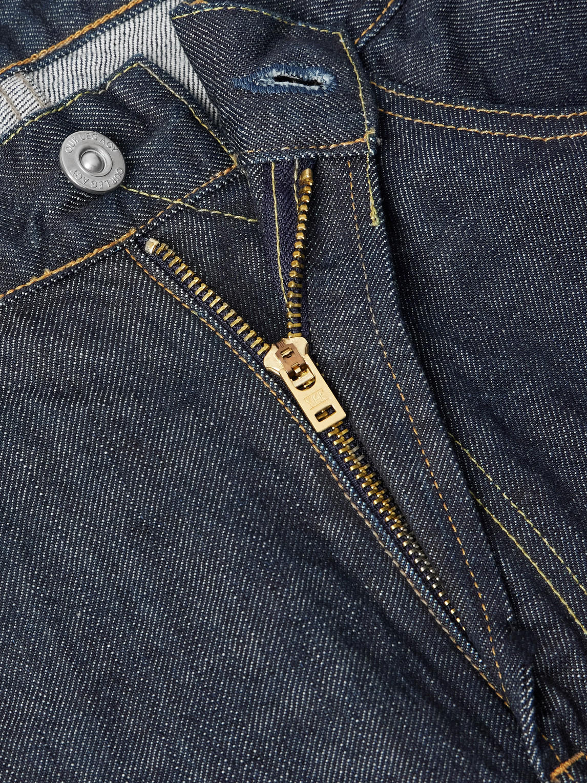 Our Legacy Carlson Straight-leg Jeans In Animal Print