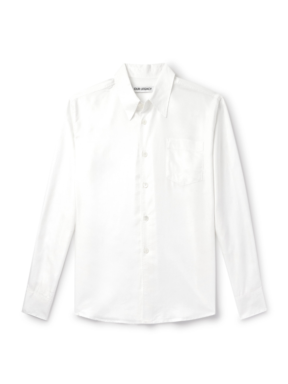Our Legacy Beyond Tencel™ Lyocell Shirt In White