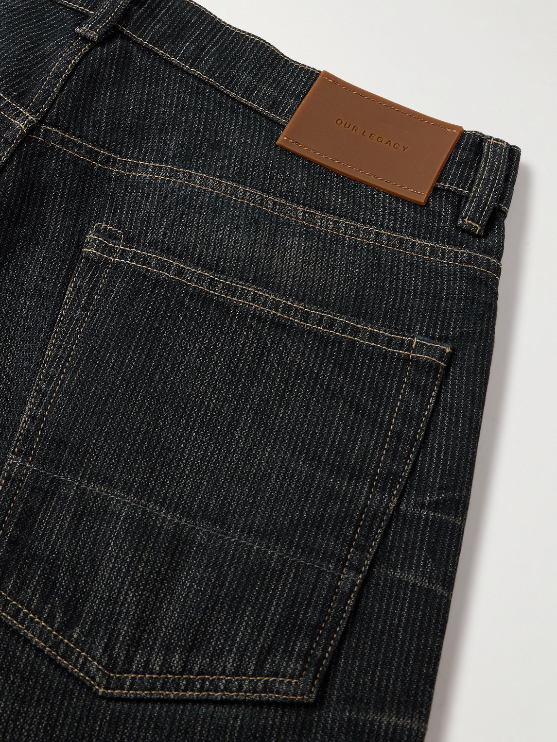 Our Legacy Third Cut Straight-leg Jeans In Blue