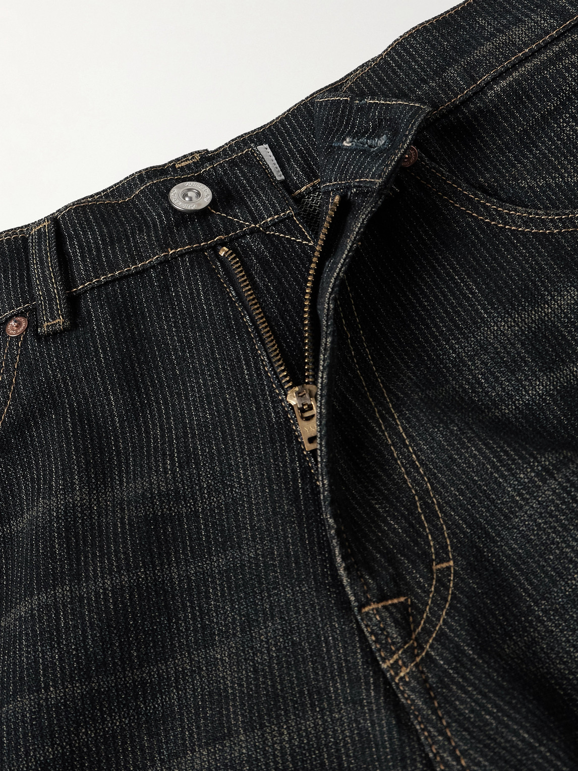 Our Legacy Third Cut Straight-leg Jeans In Blue