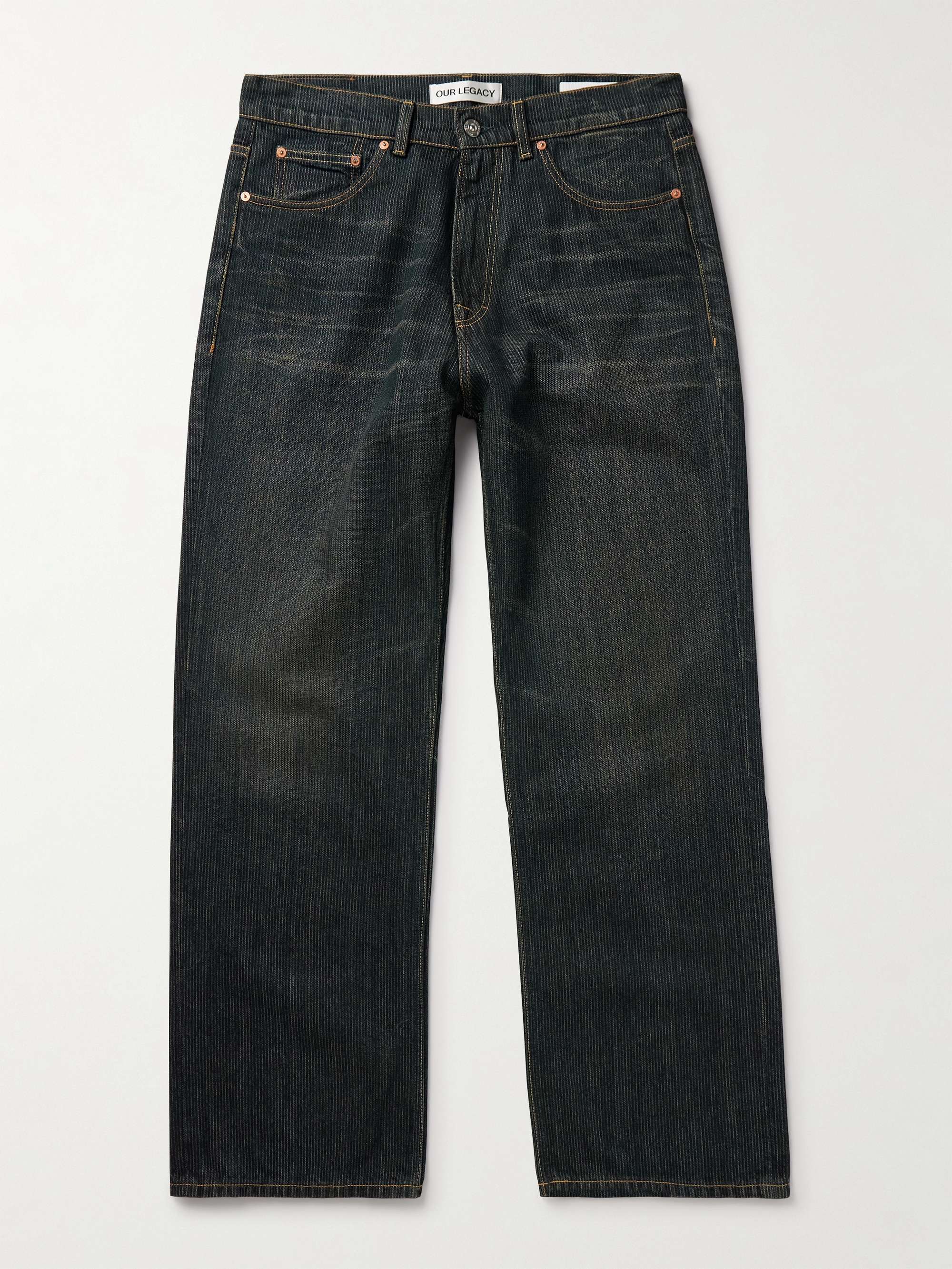 OUR LEGACY Third Cut Straight-Leg Jeans for Men | MR PORTER