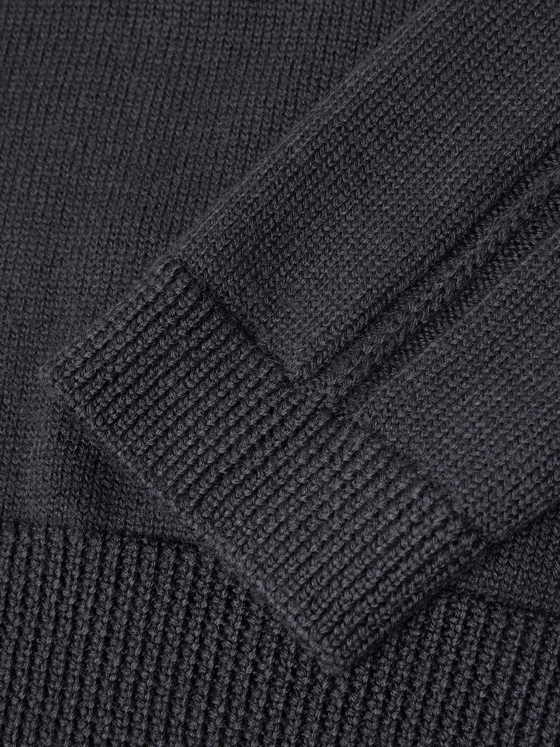 Our Legacy True Merino Wool Sweater In Black