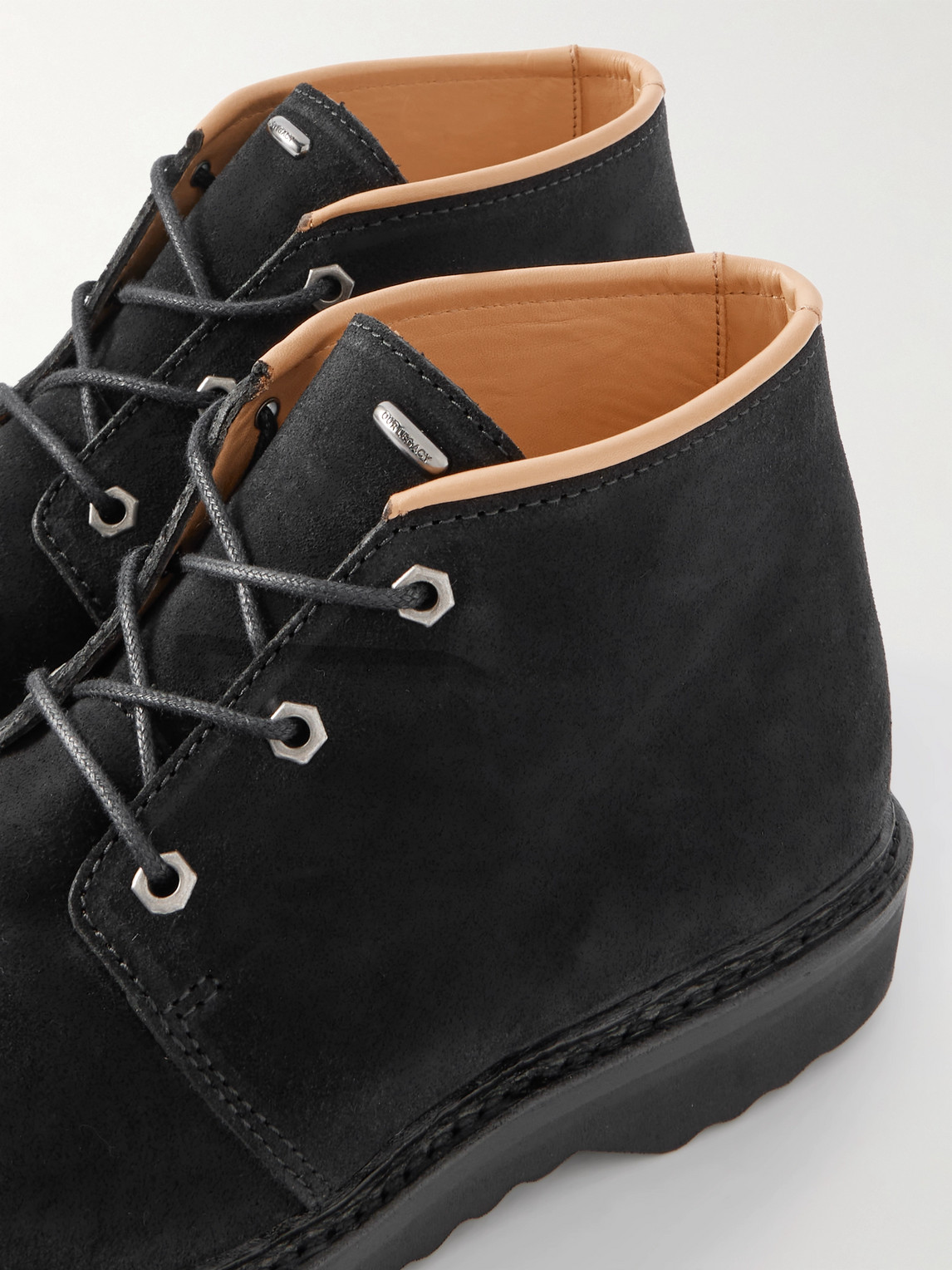Our Legacy Suede Chukka Boots In Black
