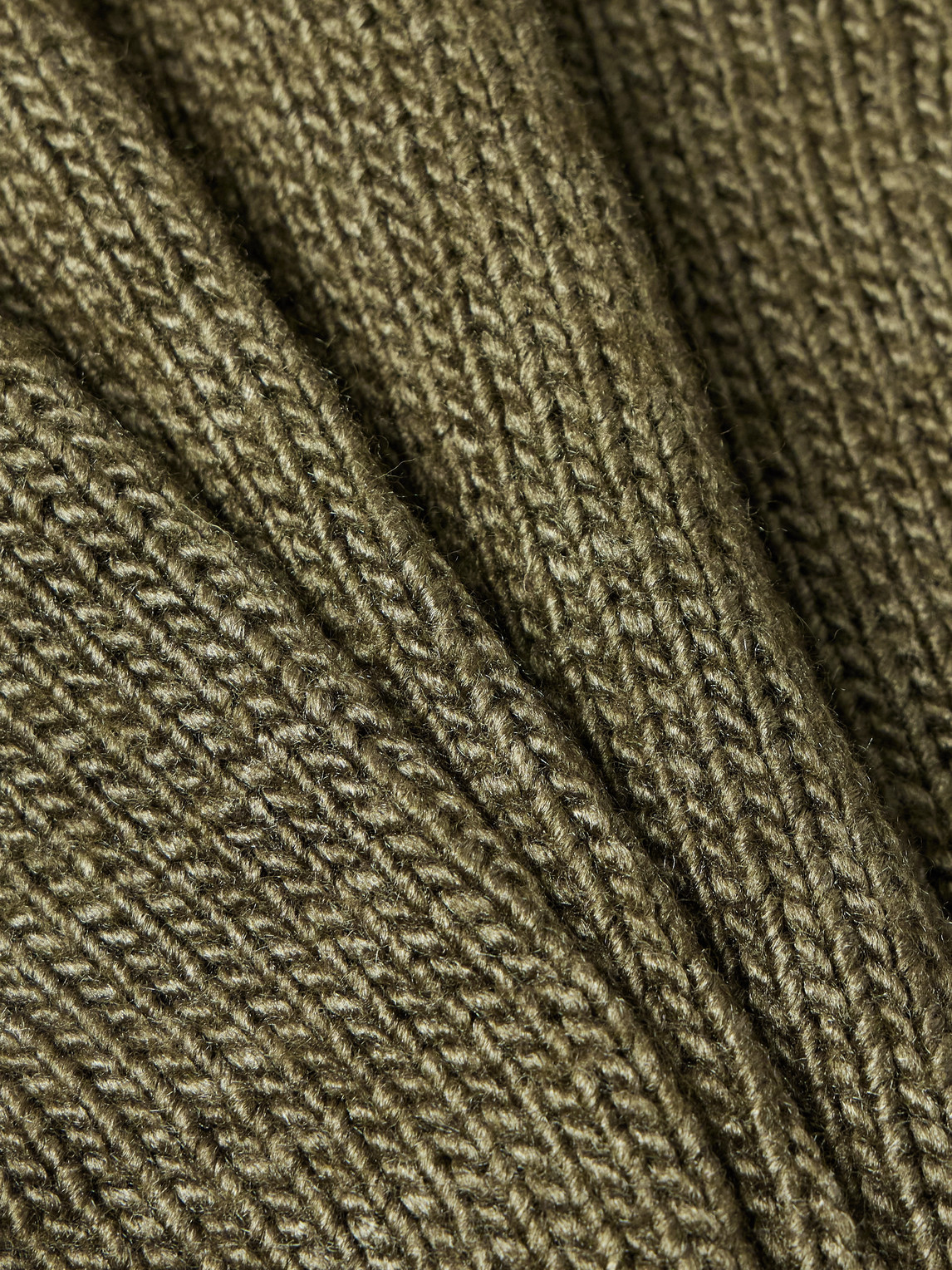 Our Legacy True Wool And Silk-blend Sweater In Green