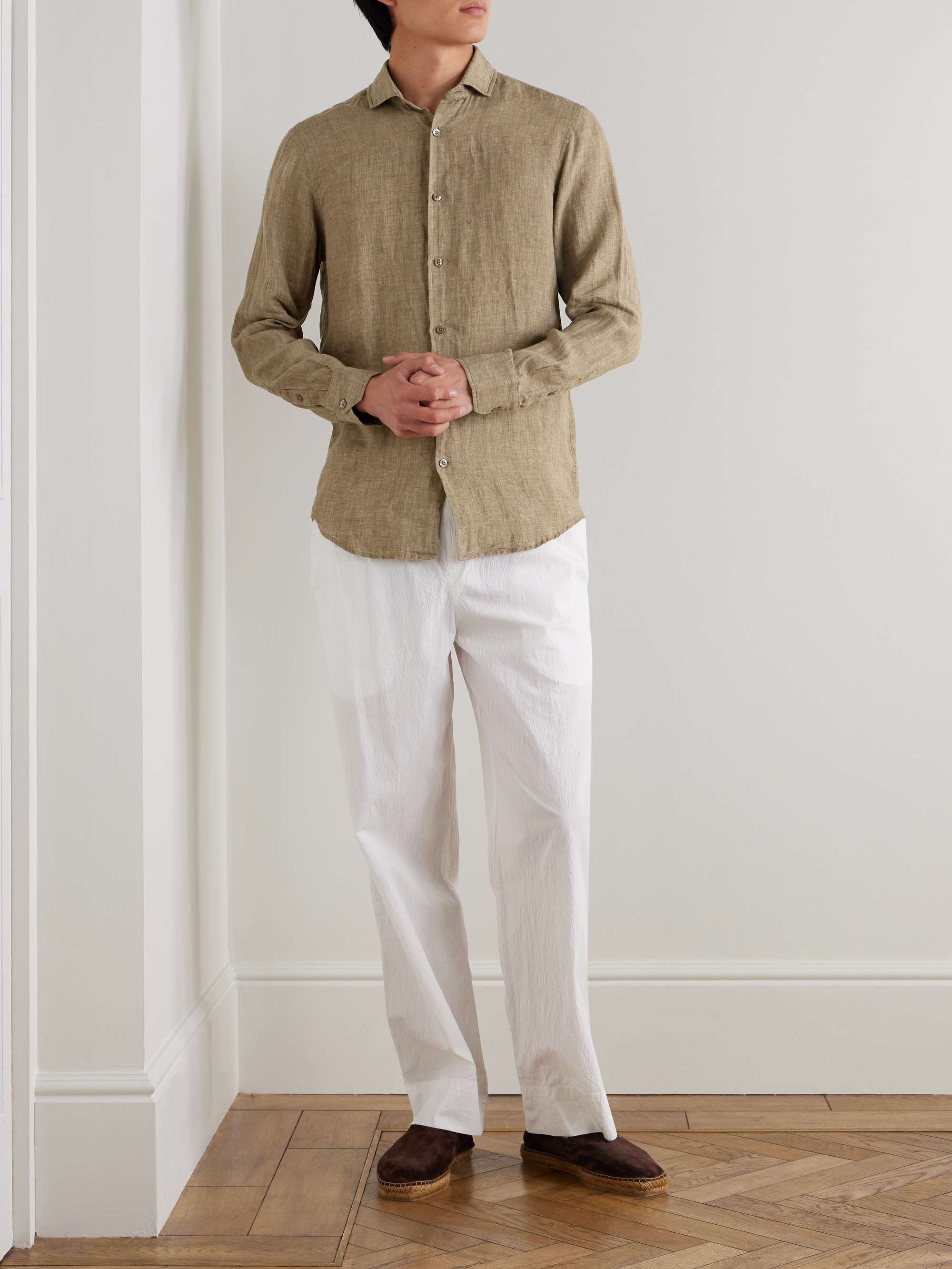 FRESCOBOL CARIOCA Linen Shirt