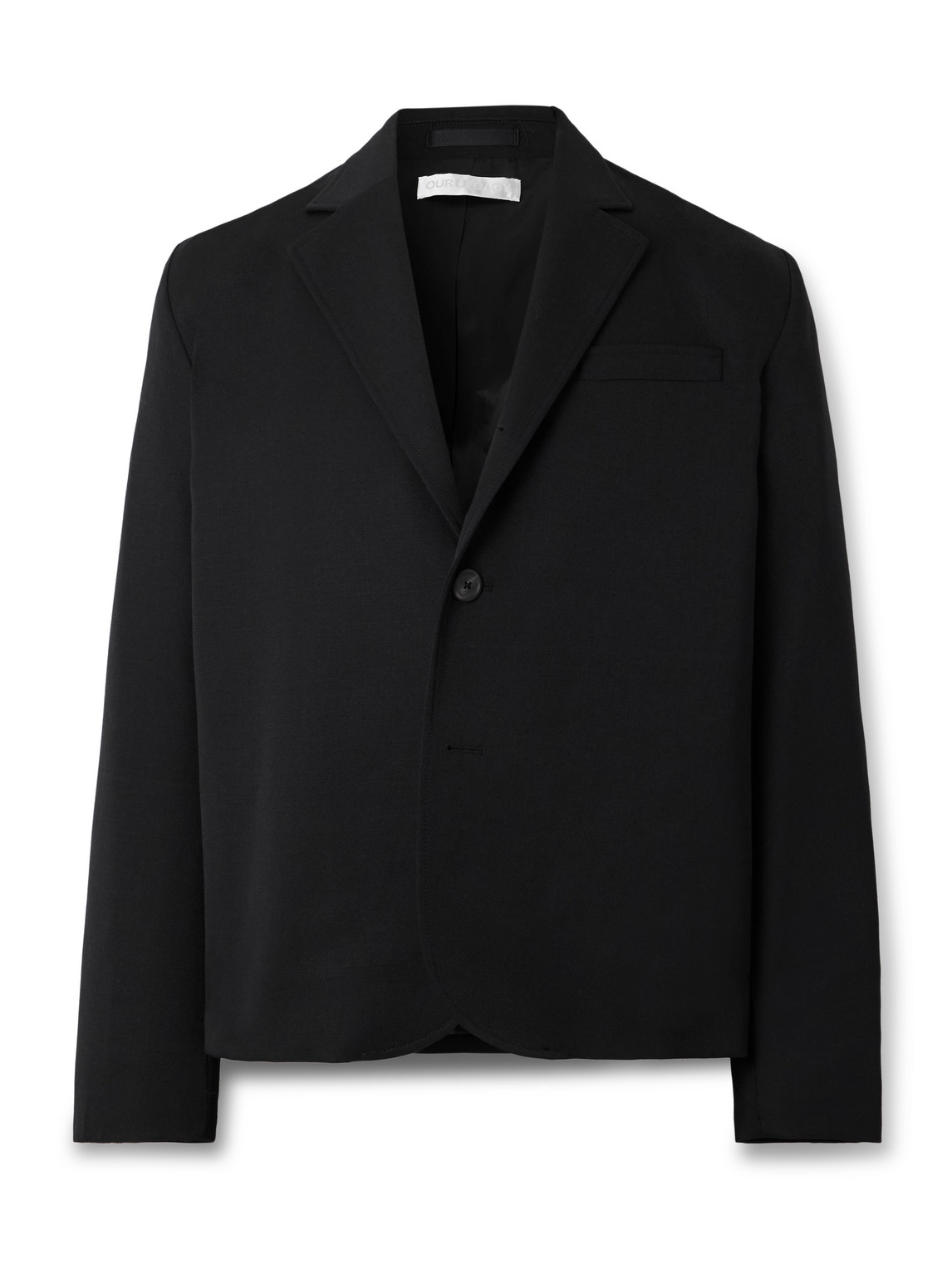 Our Legacy Mens Rolling Wool Blazer In Black