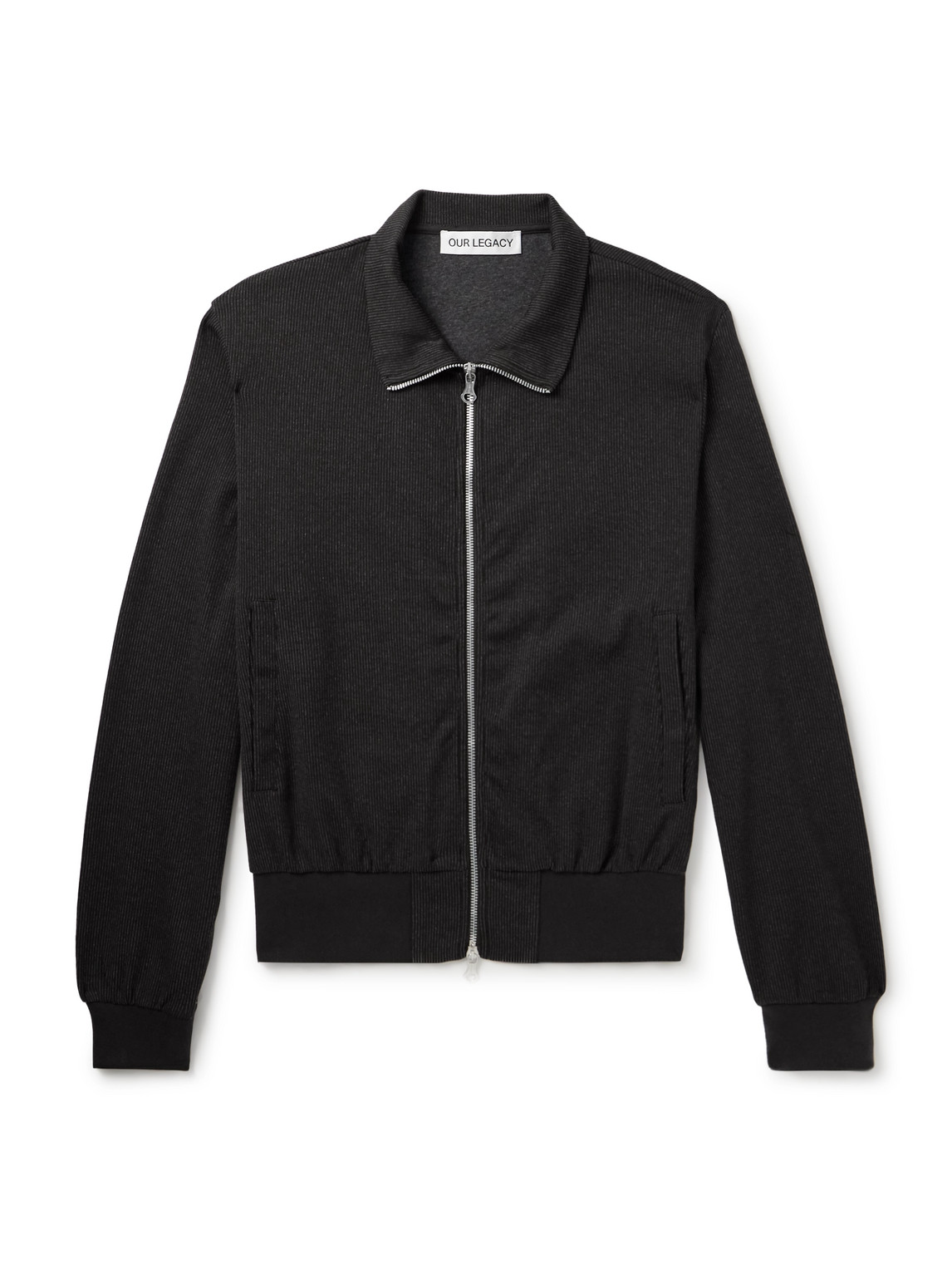 Our Legacy Mob Cotton-blend Track Jacket In Brown