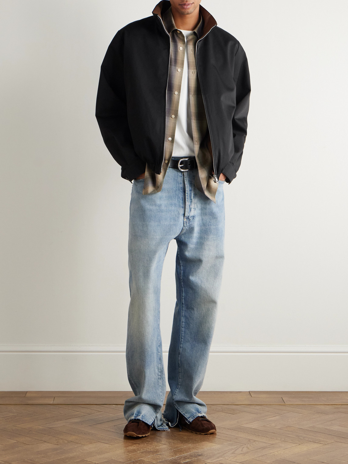 Our Legacy Cotton-twill Jacket In Blue