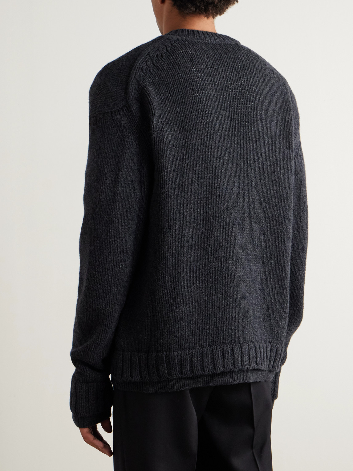  Our Legacy - False Merino Wool Sweater - Men - Gray - It 52 