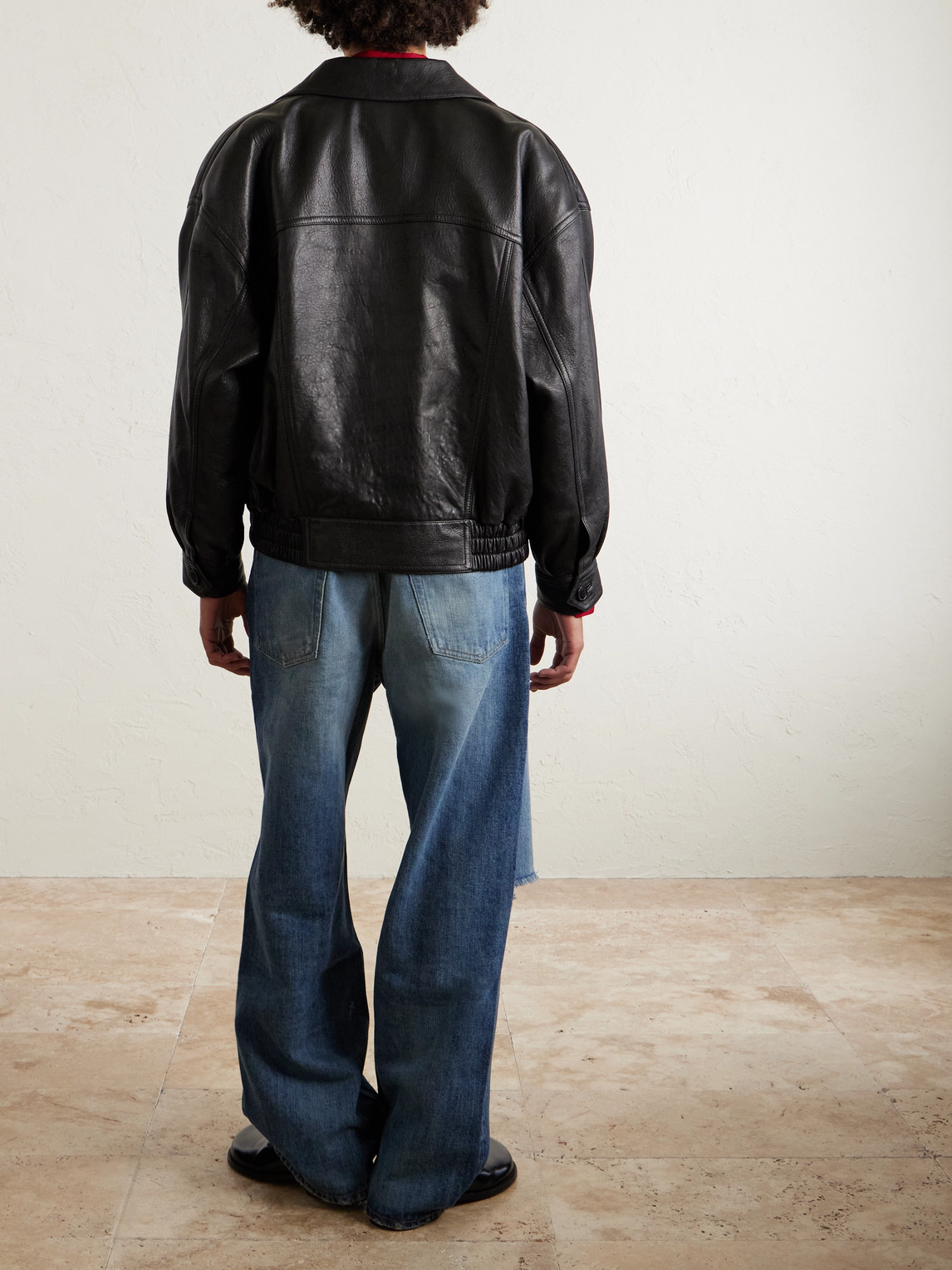 Our Legacy Vast Cut High-rise Wide-leg Jeans In Blue