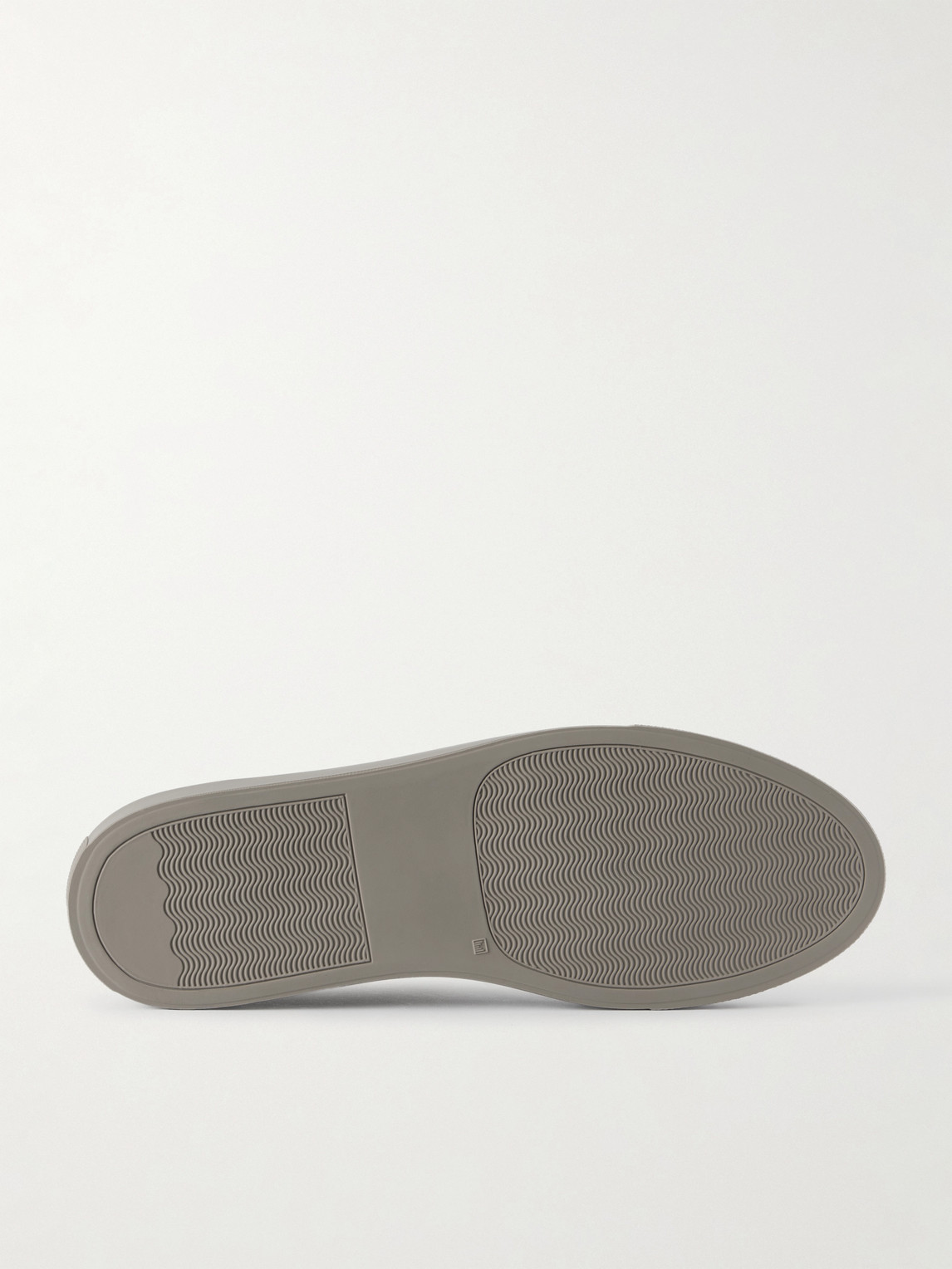 Common Projects Original Achilles Suede-trimmed Nubuck Sneakers In Gray
