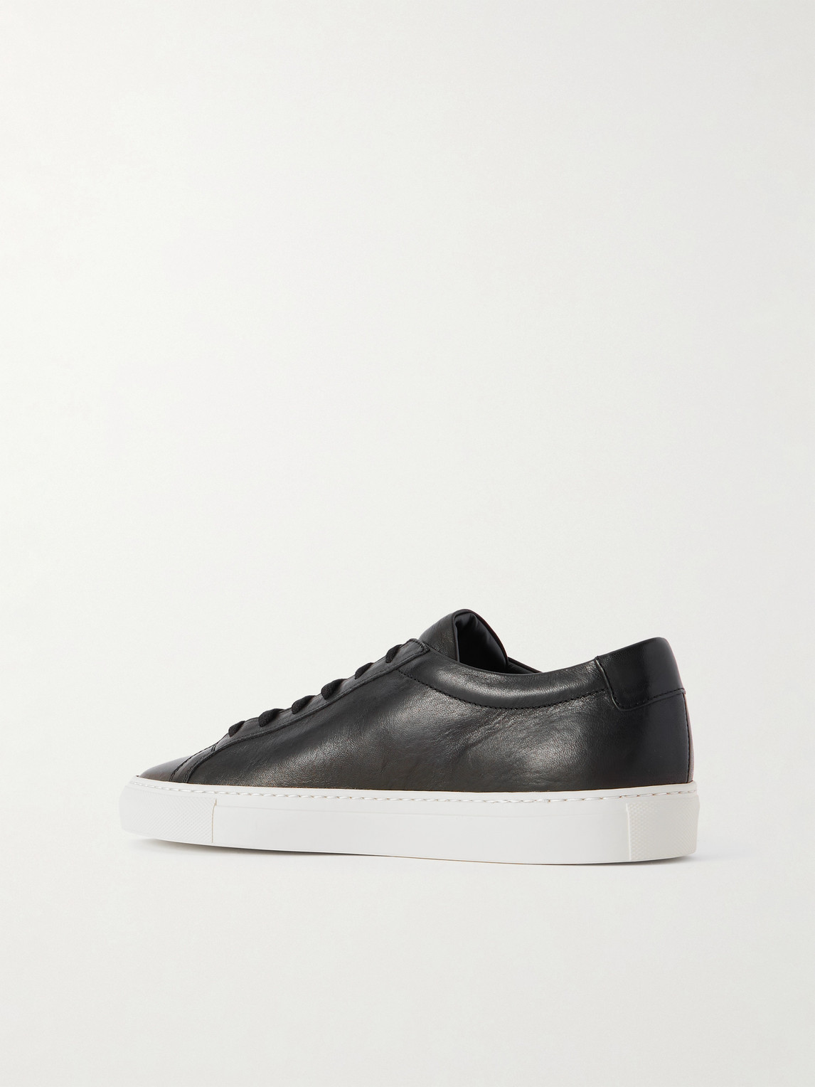 Common Projects Original Achilles Leather Sneakers In Black