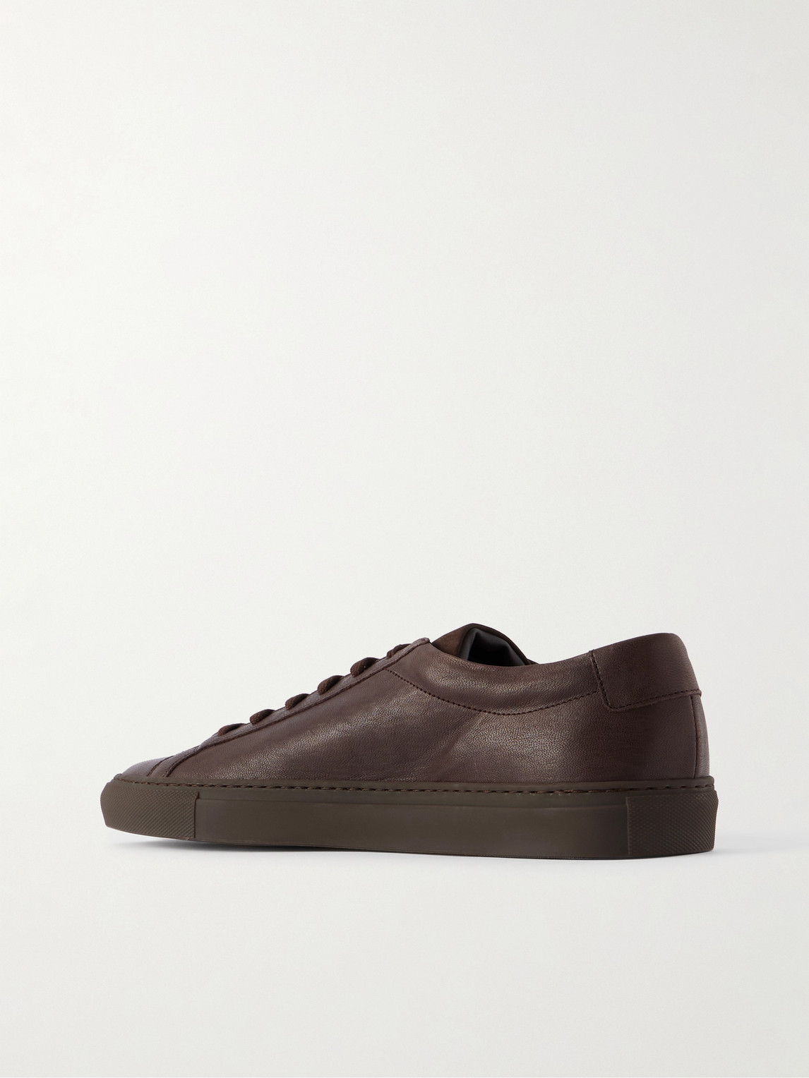 Common Projects Achilles Premium Sneakers In Brown