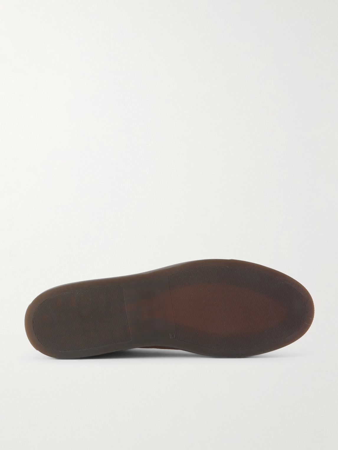 Common Projects Field Trainer Brushed-suede Sneakers In Brown