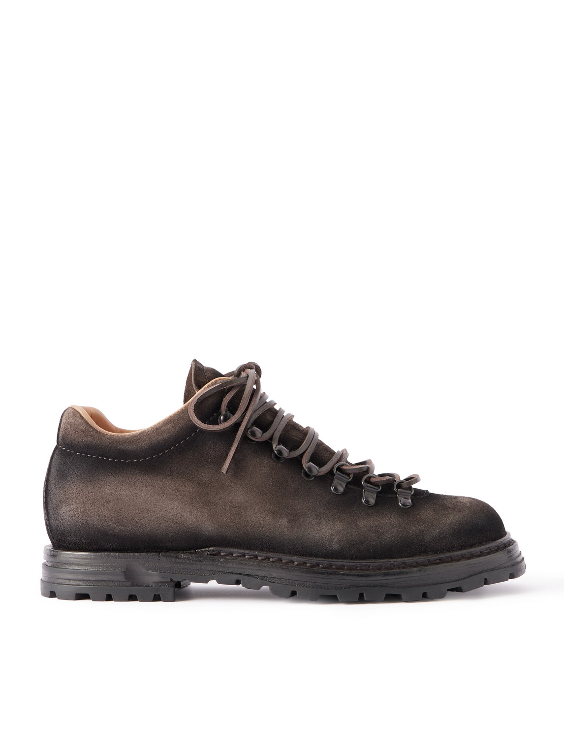 Officine Creative Artik Suede Boots In Brown