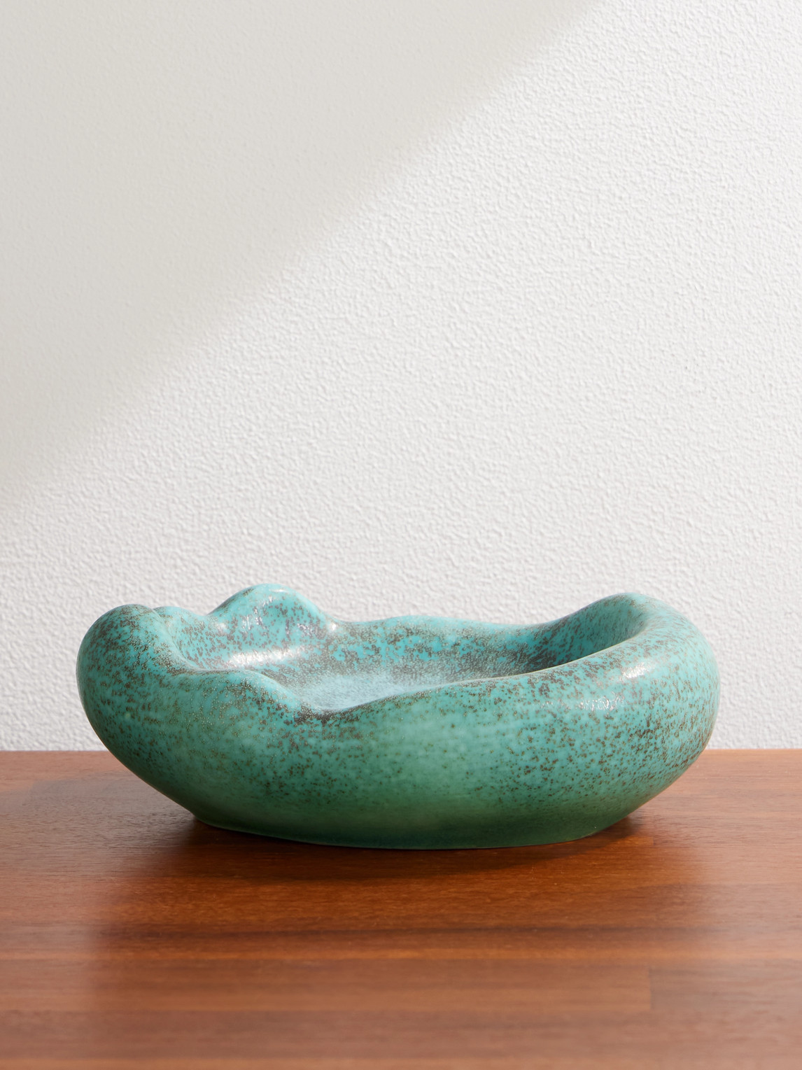 L'objet Cenote Small Porcelain Coupe Bowl In Green