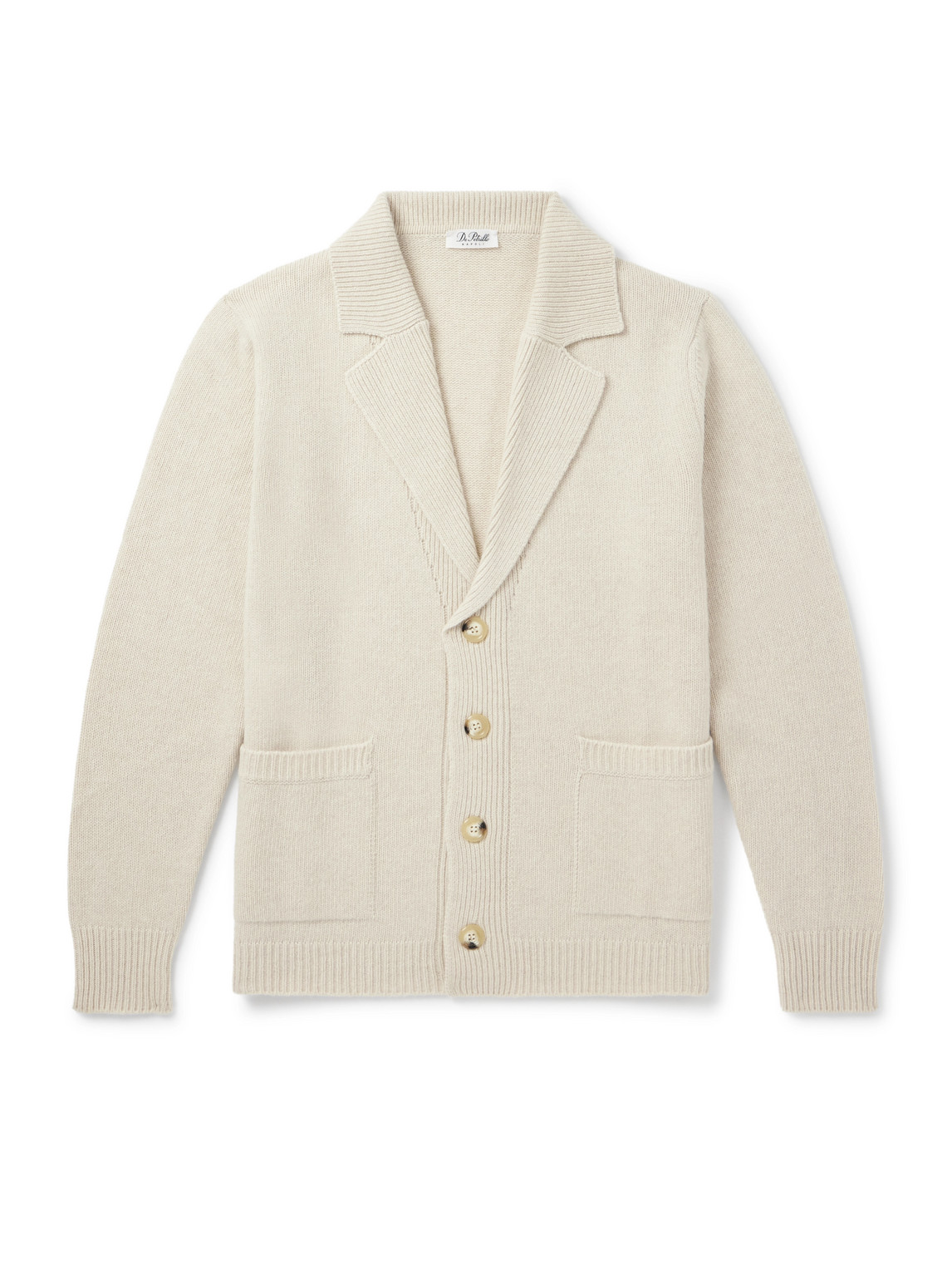 De Petrillo Merino Wool And Cashmere-blend Cardigan In Multi