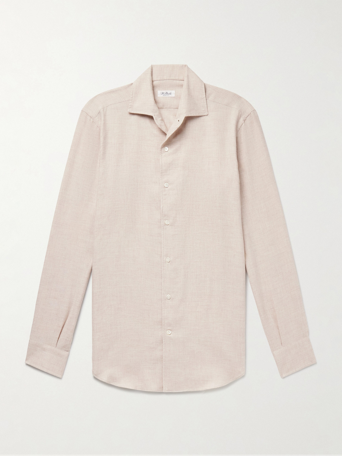 De Petrillo Cotton Shirt In Neutral