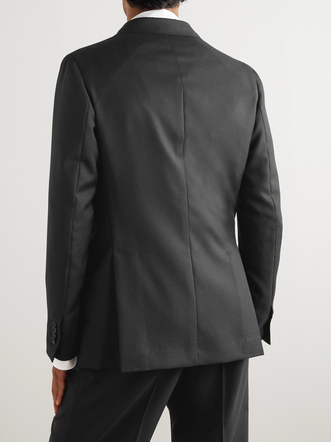  De Petrillo - Napoli Virgin Wool Suit Jacket - Men - Black - It 50 