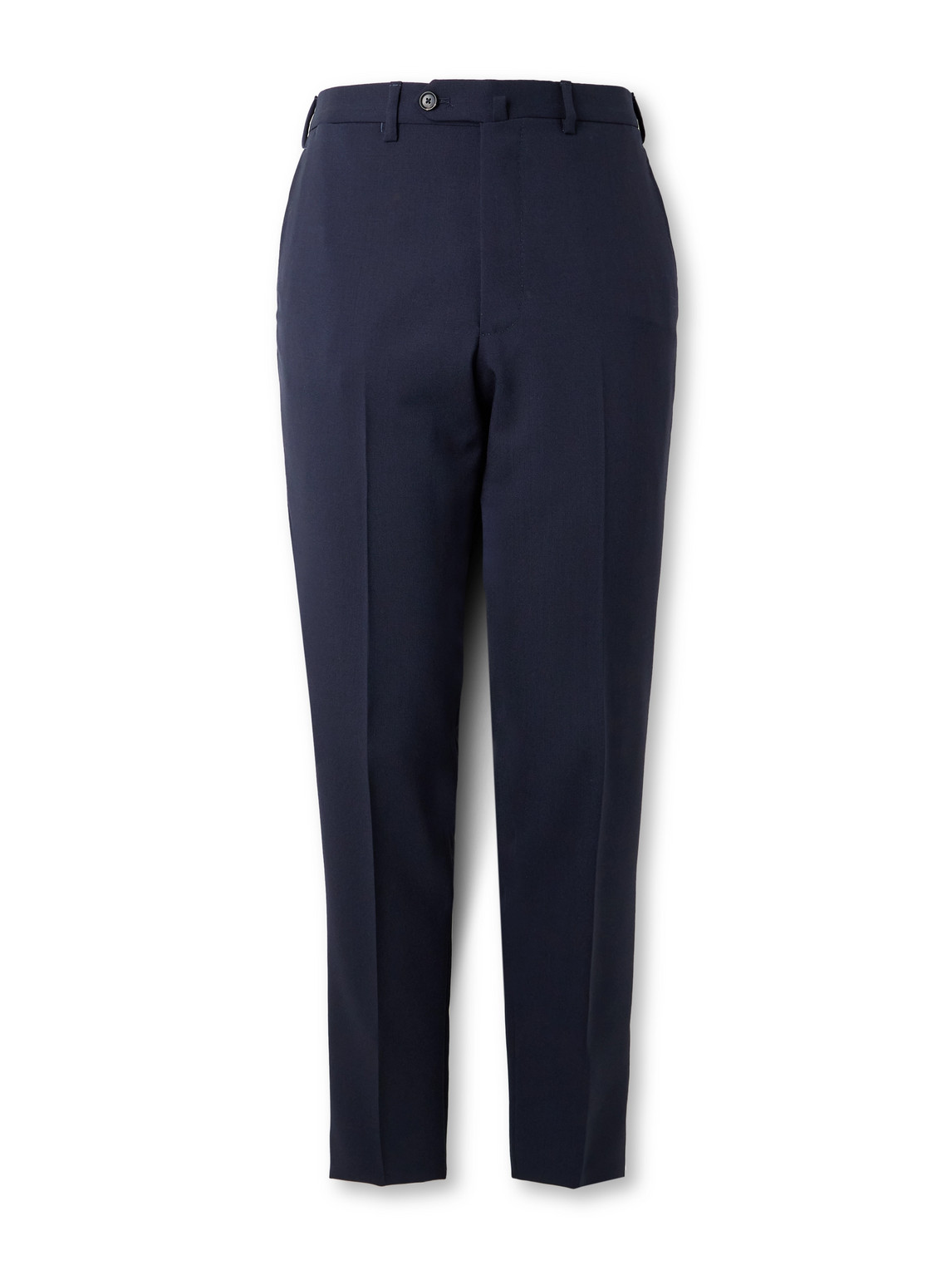 De Petrillo Slim-leg Virgin Wool Suit Trousers In Blue