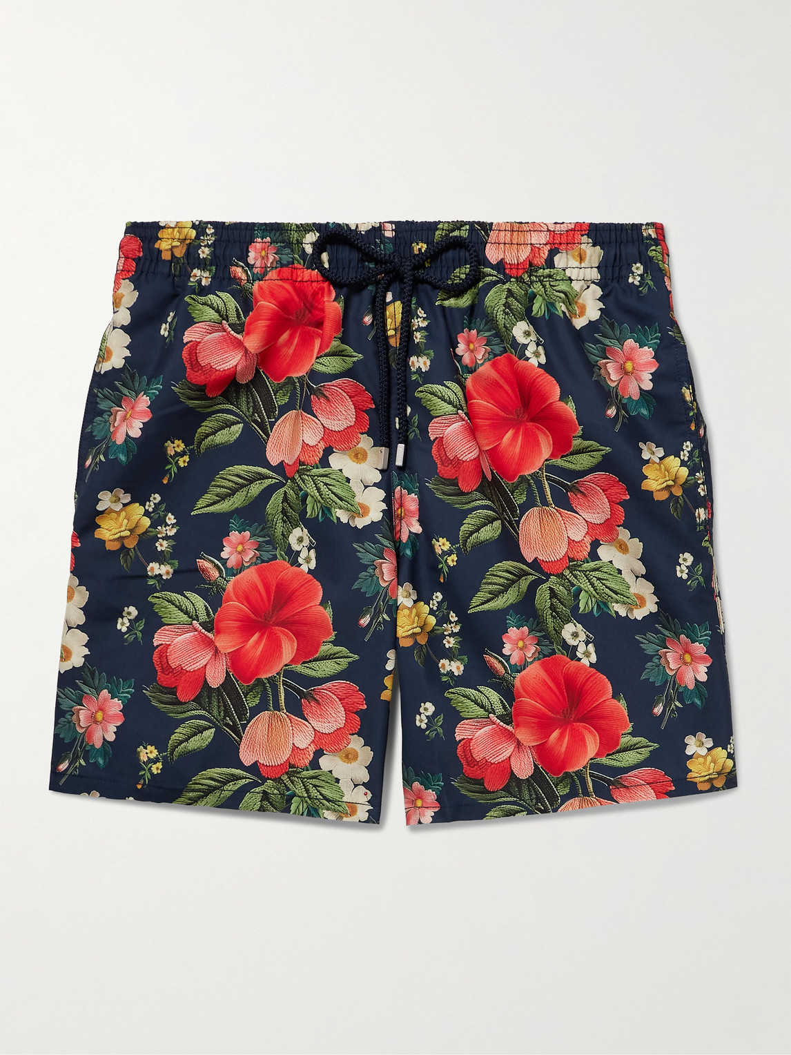 Vilebrequin Moorea traight-Leg Mid-Length Printed Recycled wim horts - Men