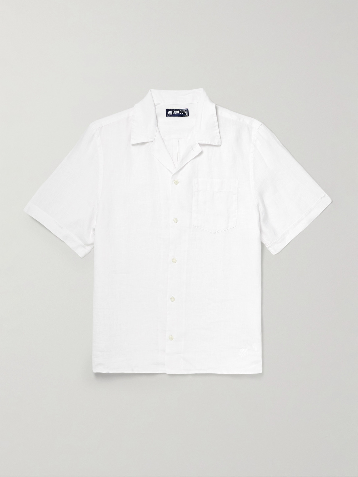 Vilebrequin – Charli Convertible-Collar Linen Shirt