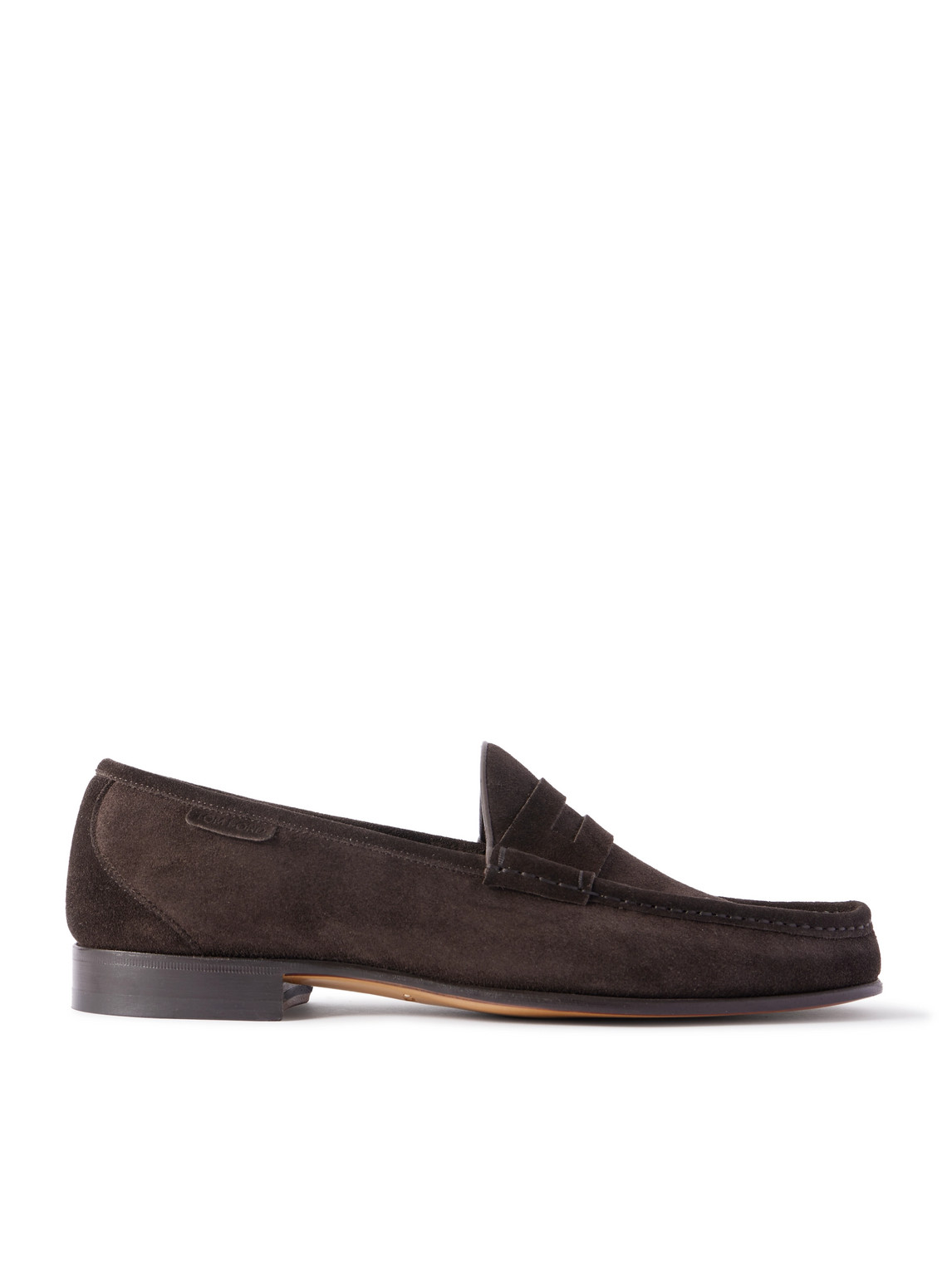 York Suede Penny Loafers