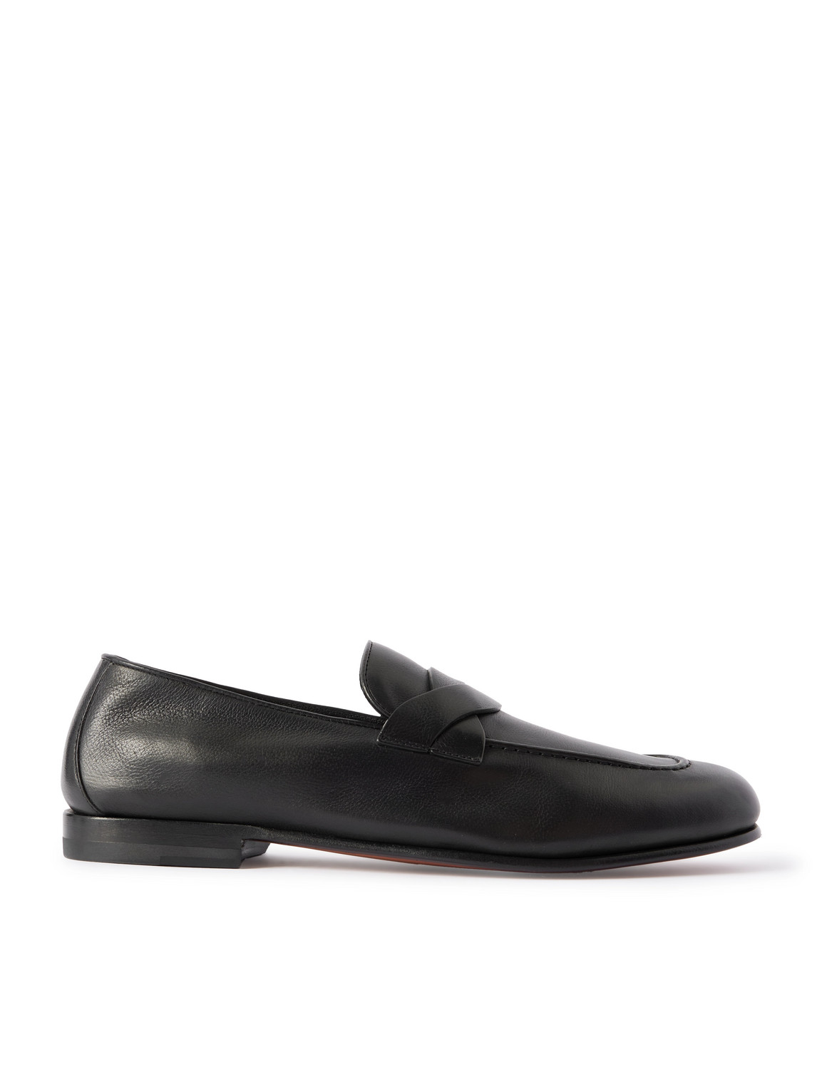 Tom Ford Gigi Full-grain Leather Loafers In Black