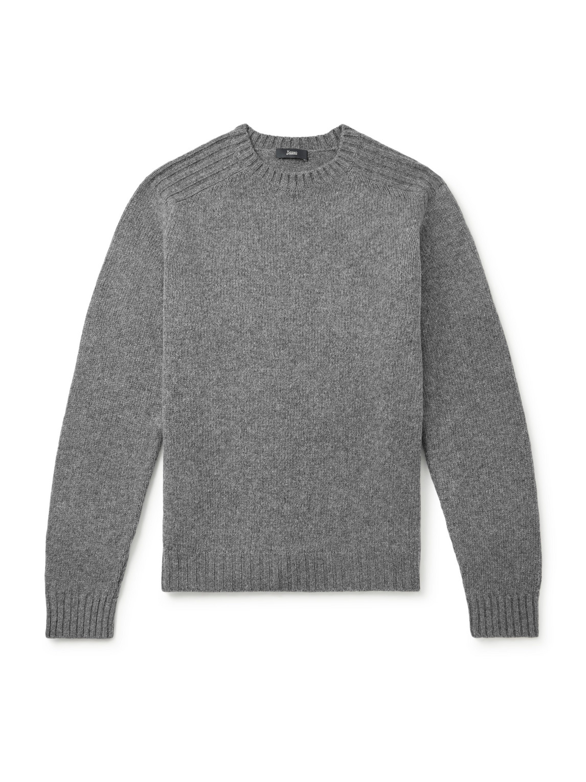 Herno Wool Sweater In Gray
