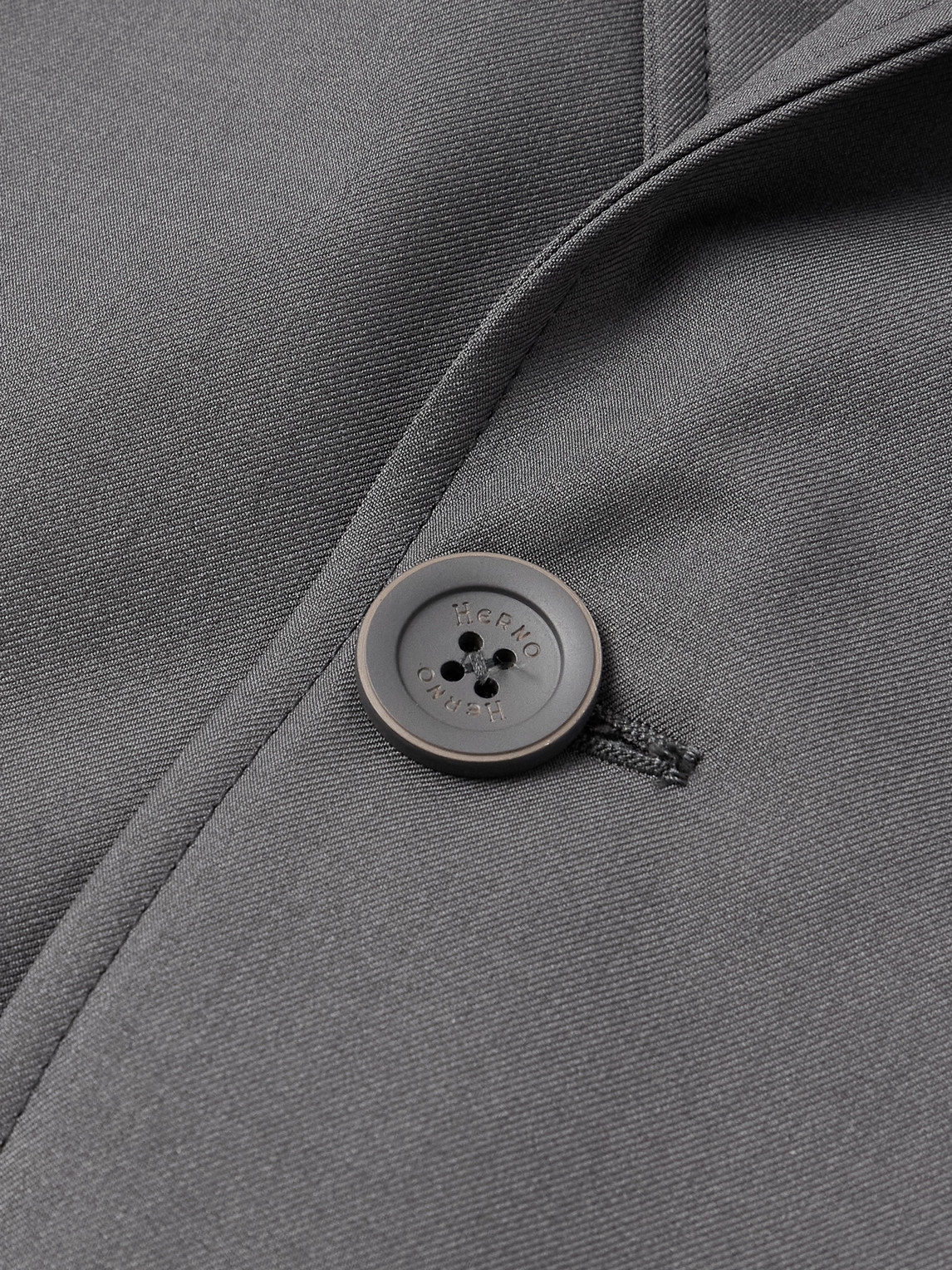 Herno Shell Coat With Detachable Gilet In Gray