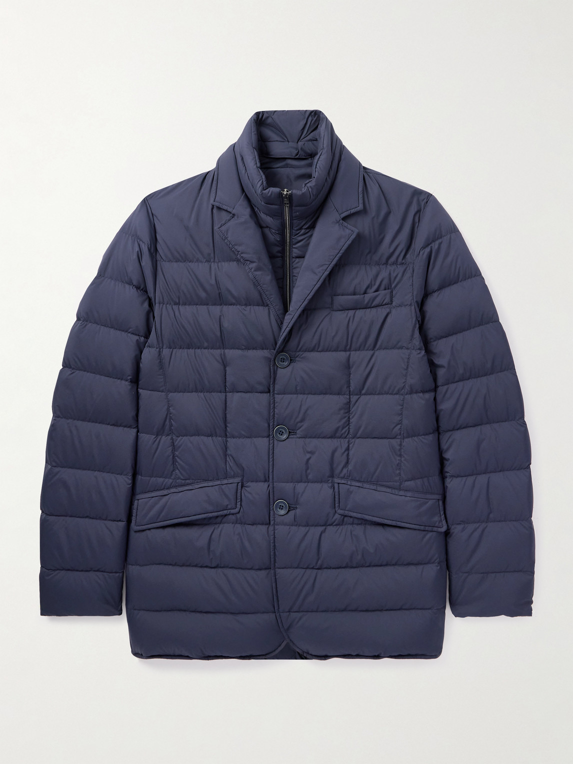 HERNO La Giacca Convertible Quilted Nylon Down Jacket - Men