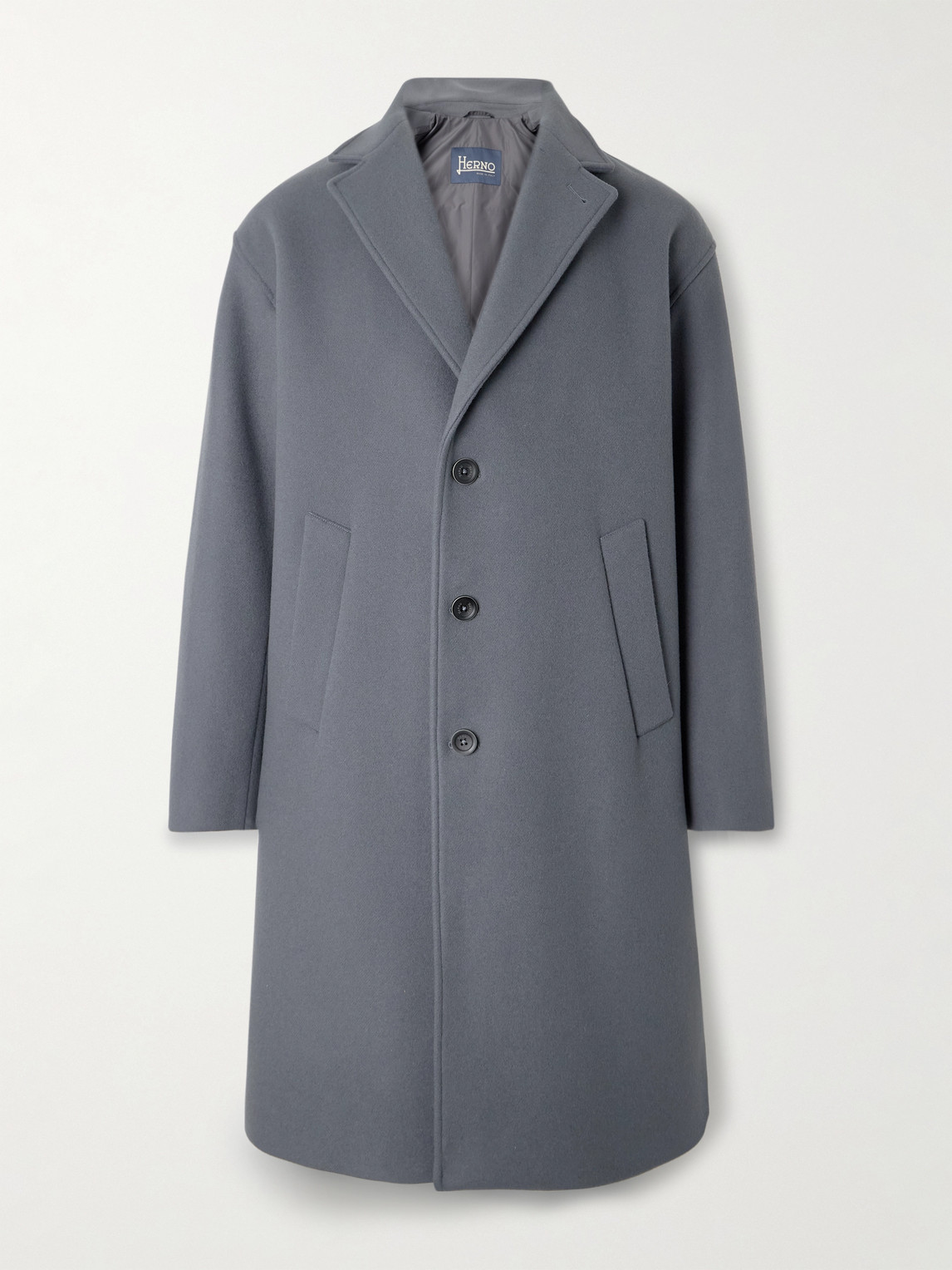 HERNO Wool-Blend Overcoat - Men