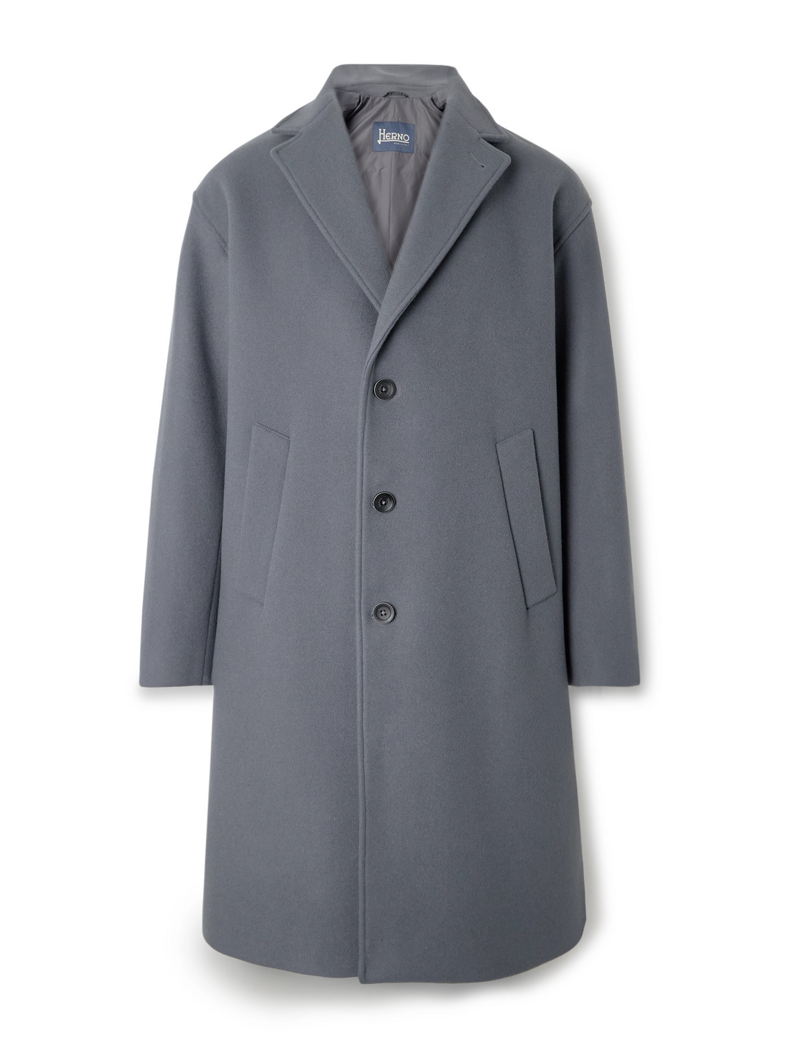 Wool-Blend Overcoat