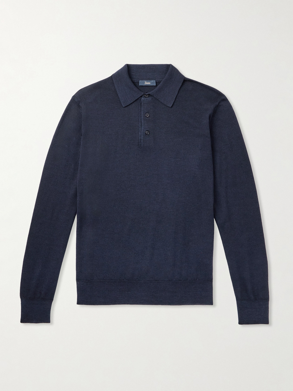 HERNO Wool Polo Shirt - Men