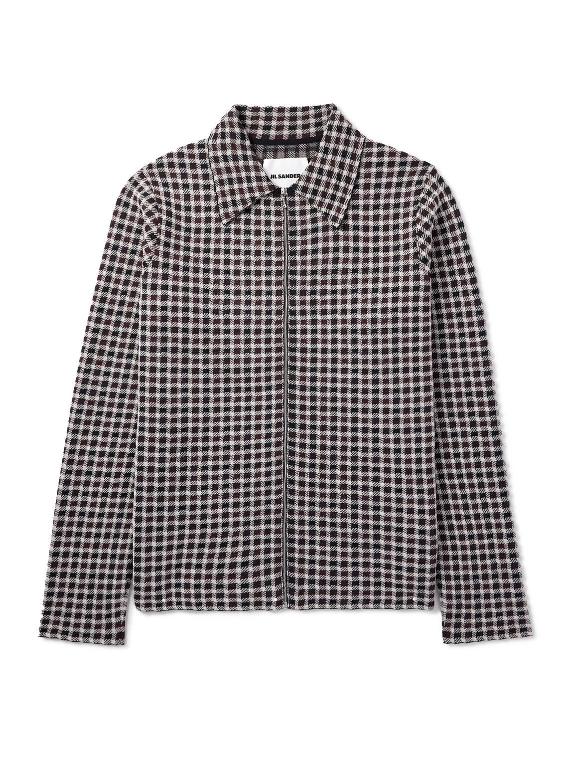Jil Sander Checked Woven Overshirt