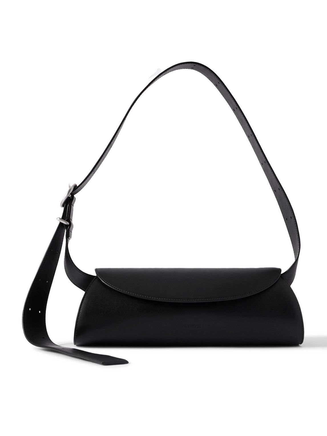 Jil Sander Cannolo Small Leather Messenger Bag