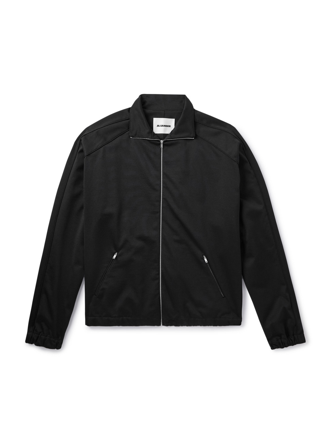 Cotton-Blend Jersey Zip-Up Sweatshirt