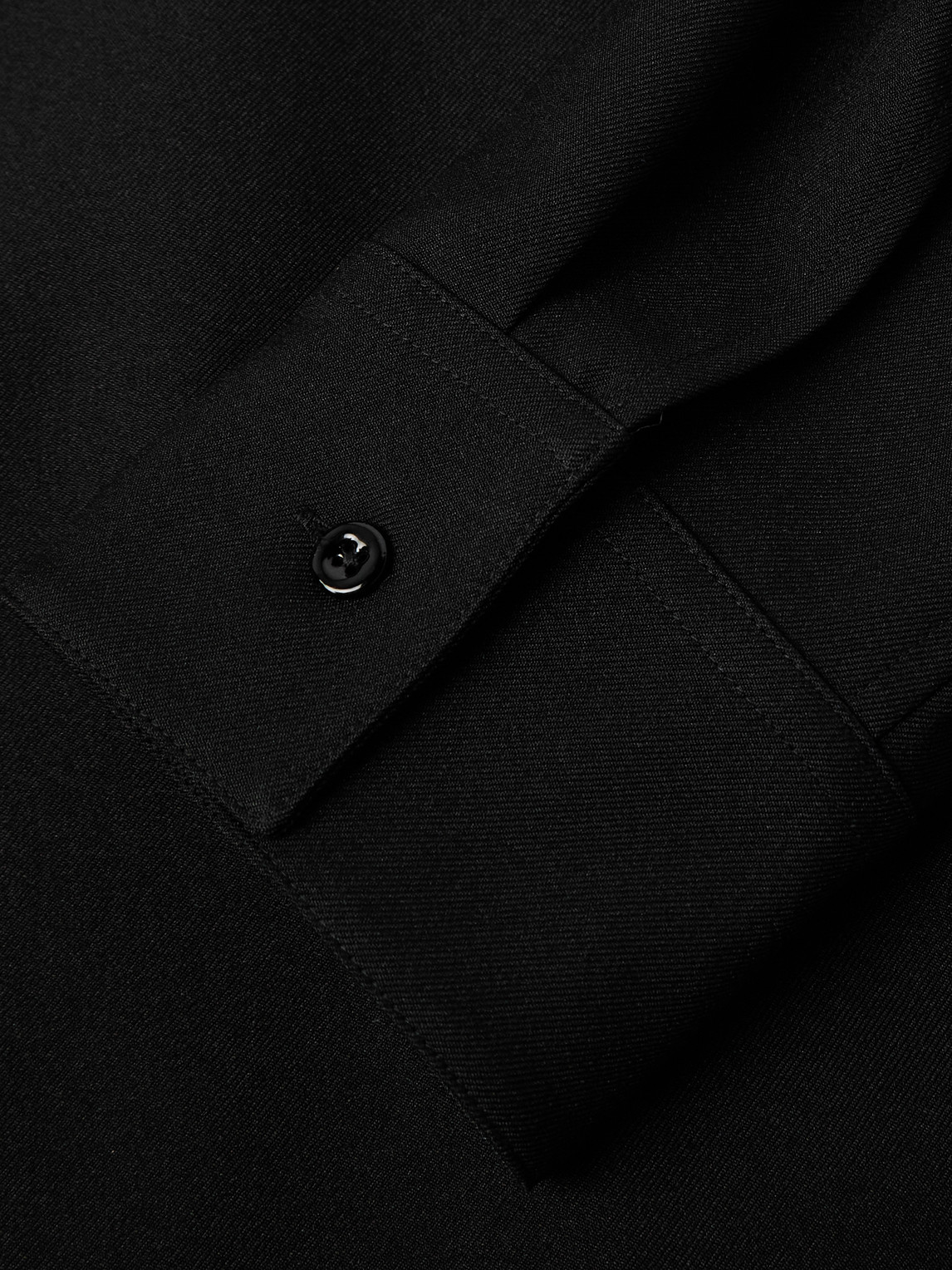 Jil Sander Straight Plain Jacket In Black