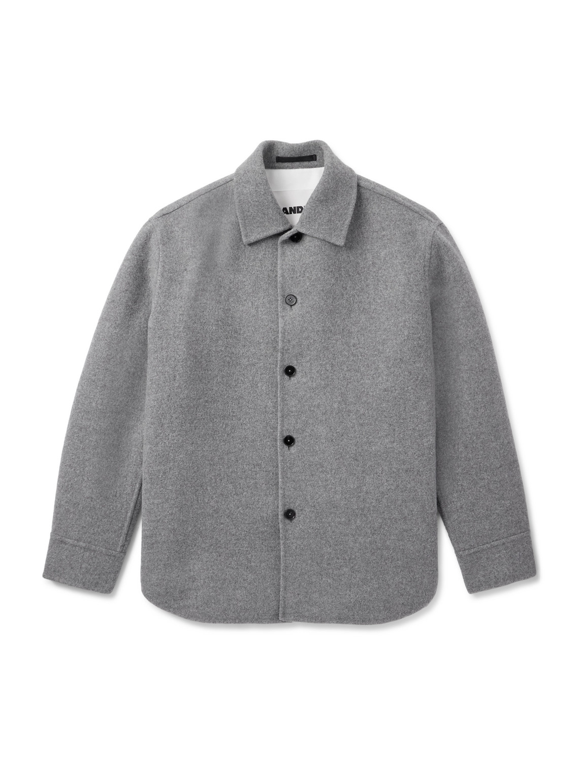 Jil Sander Virgin Wool-flannel Overshirt