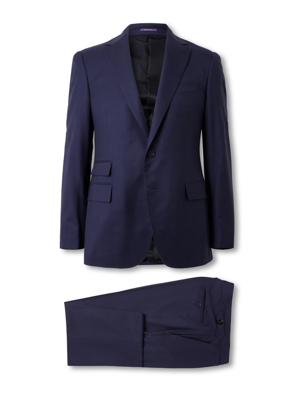 Ralph Lauren Gregory Wool-serge Suit In Blue