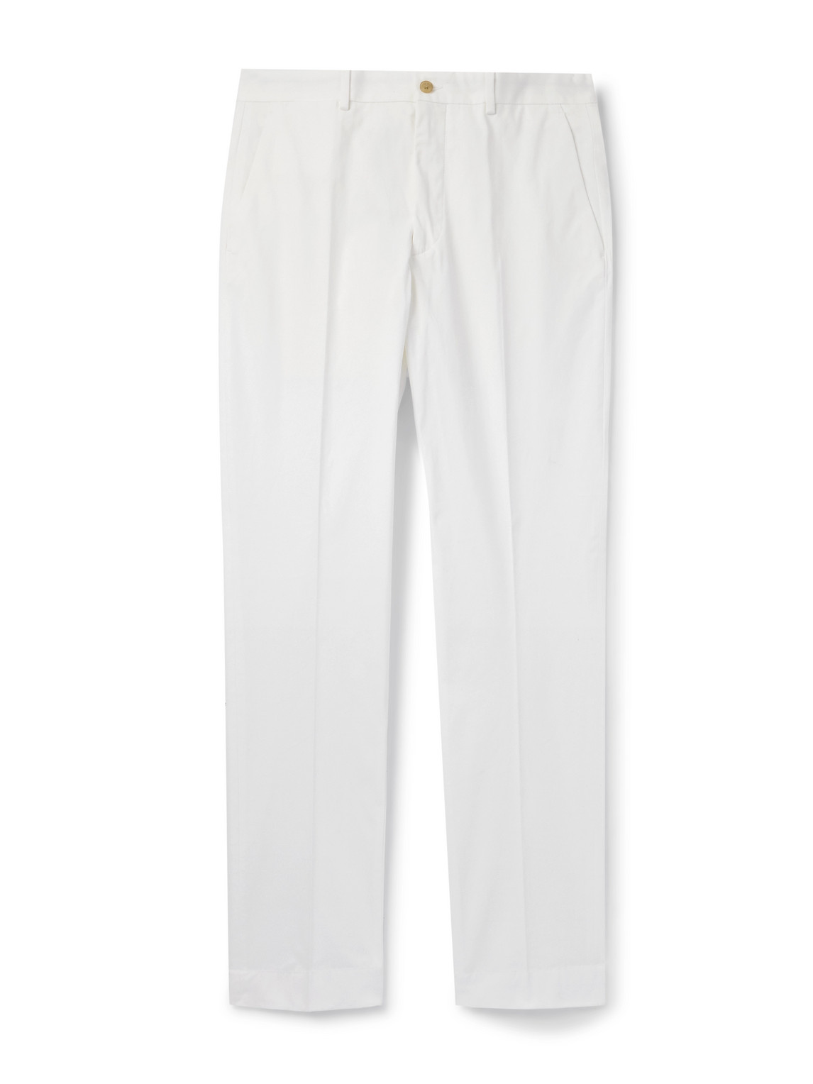 Ralph Lauren Slim-fit Stretch-cotton Chinos In White