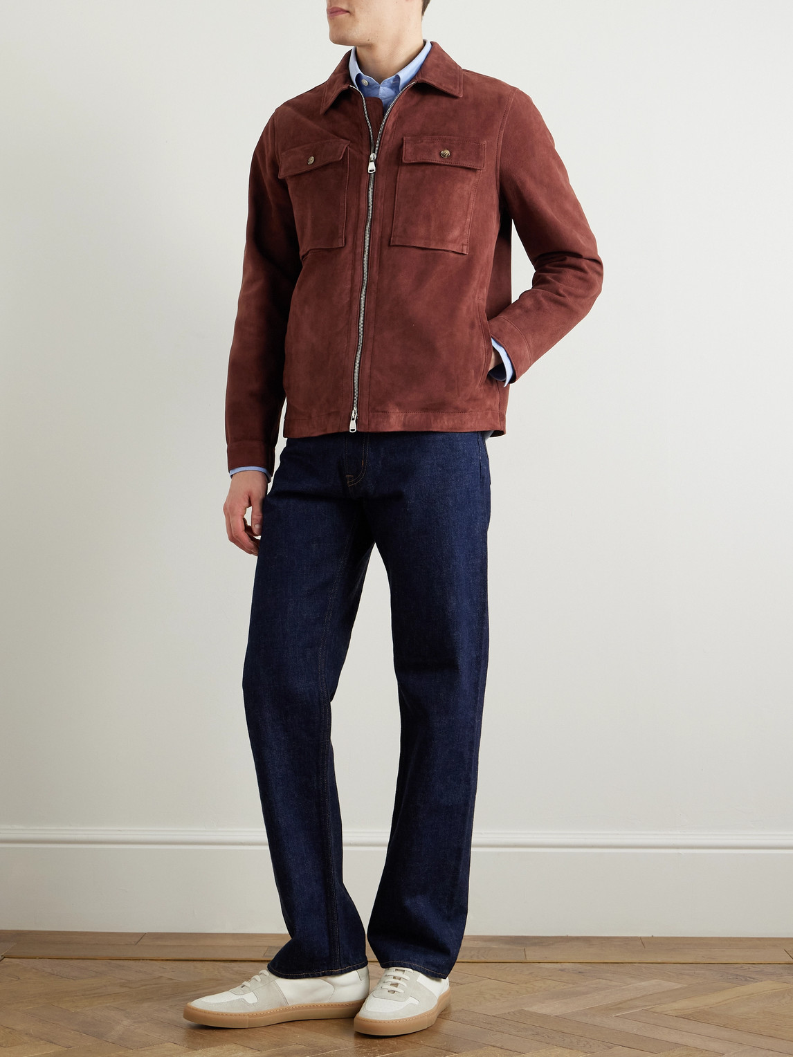 VALSTAR JAMIE SUEDE OVERSHIRT