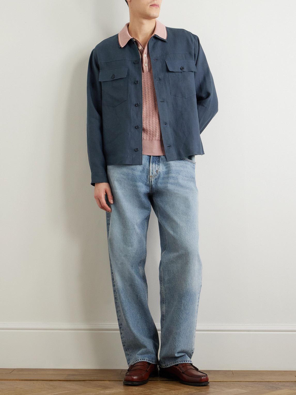 VALSTAR BRIXTON LINEN OVERSHIRT