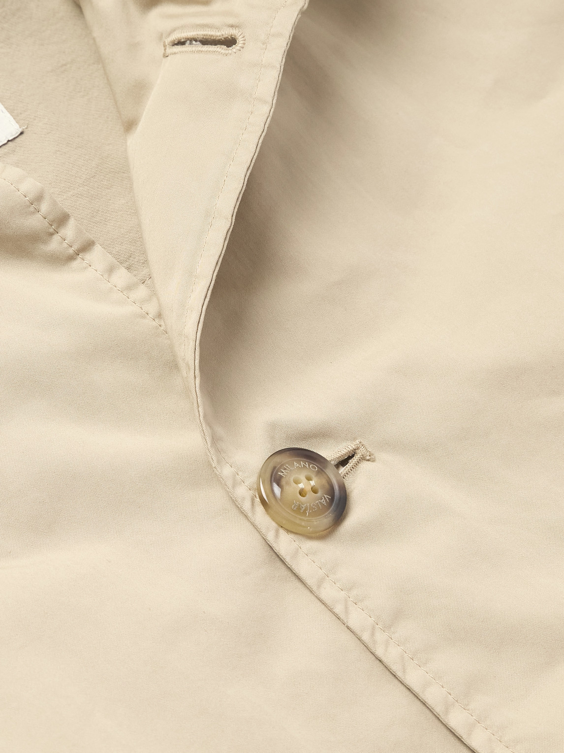 Shop Valstar Ino Cotton-blend Shell Overshirt In Neutrals