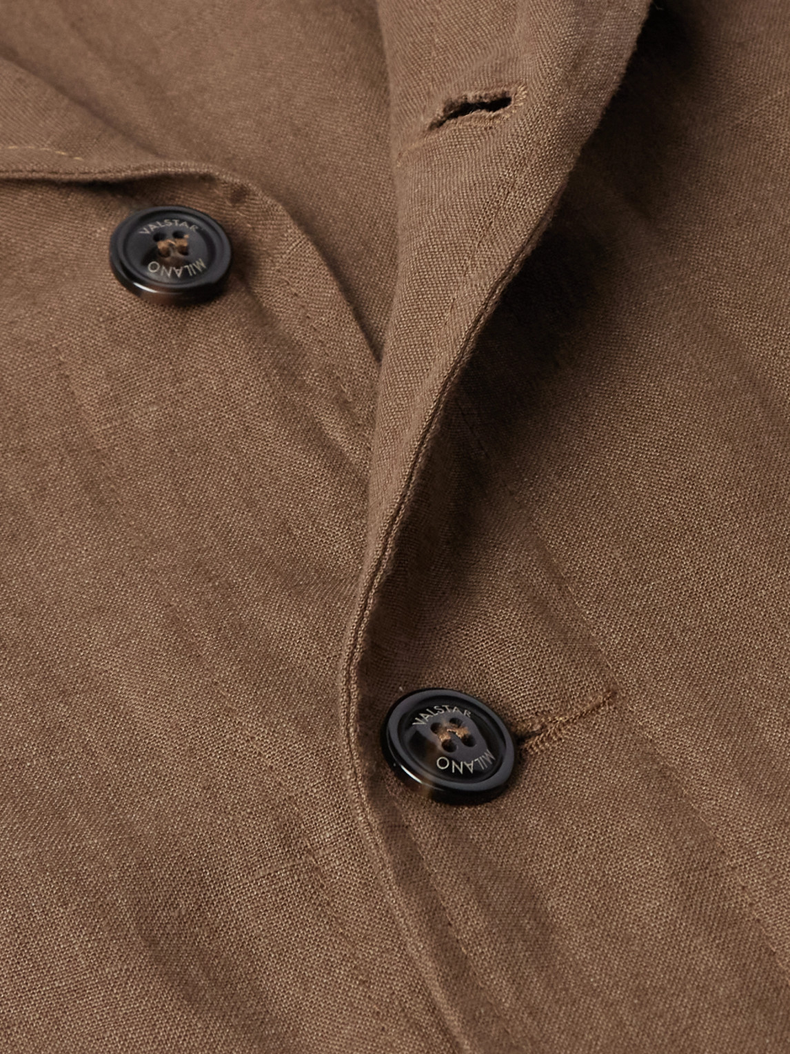 VALSTAR MIYAGI CONVERTIBLE-COLLAR COTTON OVERSHIRT