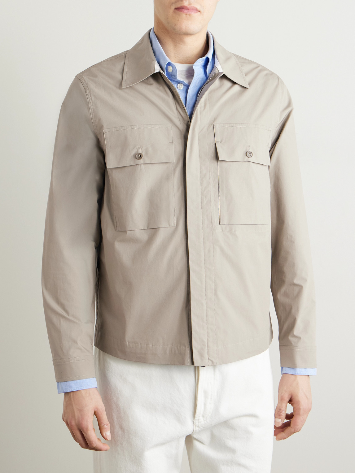VALSTAR POPLIN OVERSHIRT