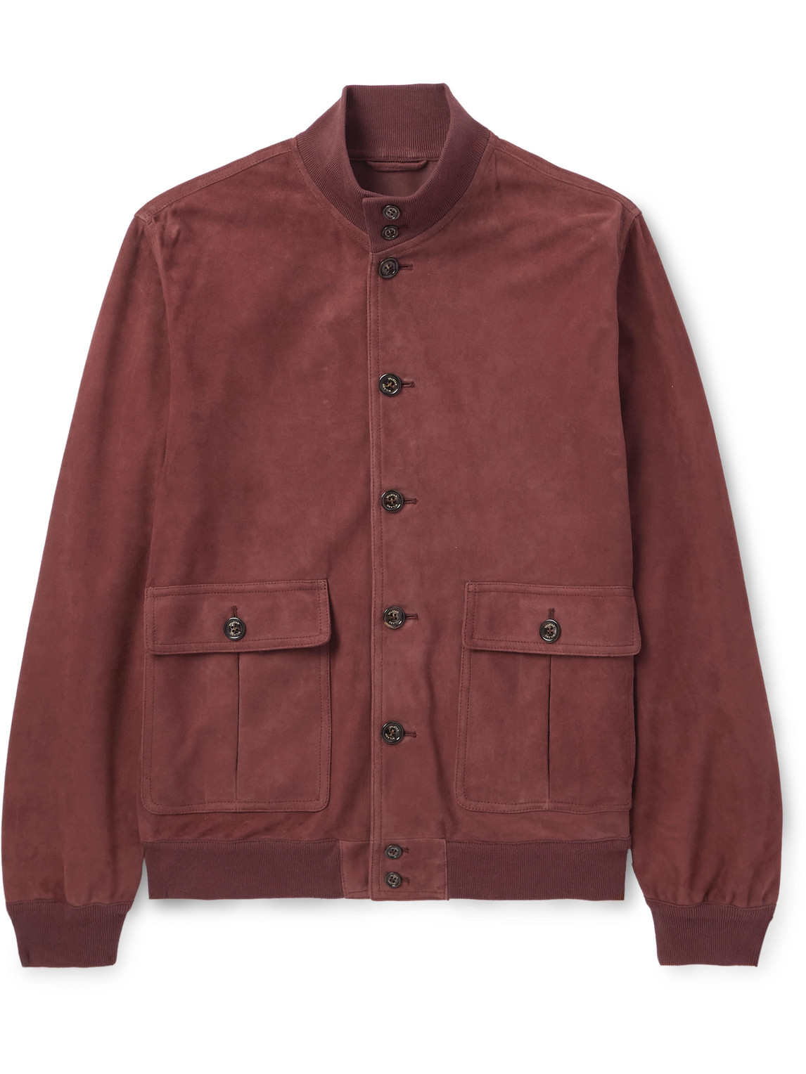 Valstar Ino Suede Jacket In Red