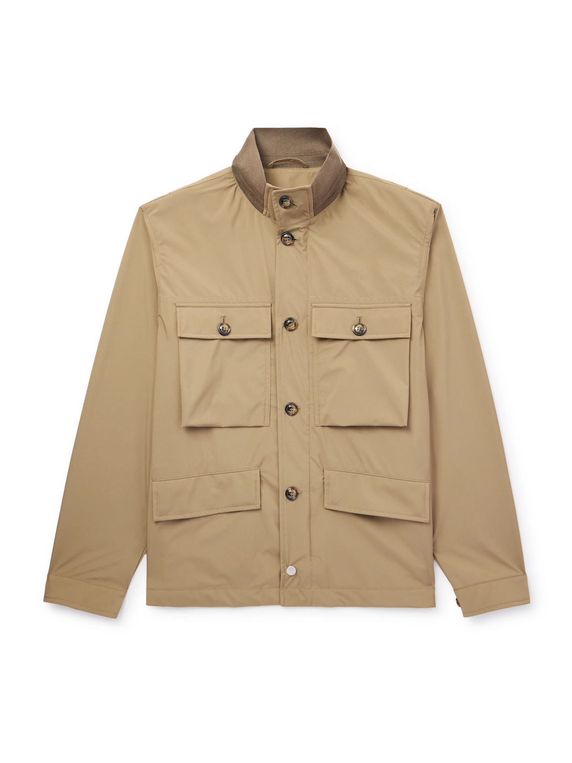 Valstar Harry Shell Field Jacket In Brown