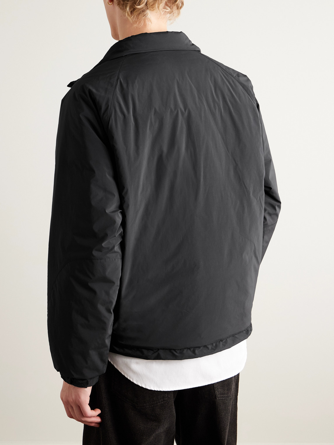  Kaptain Sunshine - Padded Shell Bomber Jacket - Men - Black - 1 
